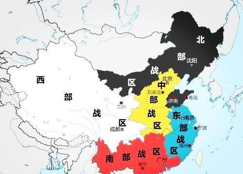 中国战区，我国的五大战区地域范围是怎样划分的呢图4